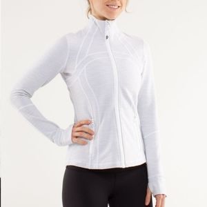 Lululemon Define Jacket *Denim White Slub Denim